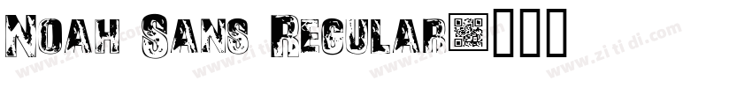 Noah Sans Regular字体转换